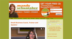 Desktop Screenshot of mandyschumaker.com